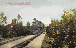 California Midwinter Railroad, Train Postcard