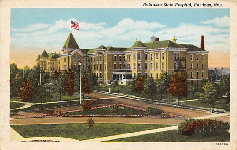 Nebraska State Hospital, Hastings, NE, USA Unused 