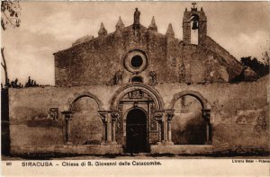 CPA SIRACUSA Chiesa di S. Giovanni delle Catacombe. ITALY (468699)