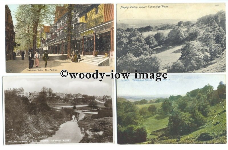 tb0140 - Kent - The Pantiles &  Happy Valley - Tunbridge Wells - 12 postcards