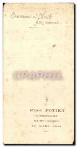 Image Crucifix with Rene Potier Saint Brieuc 1943