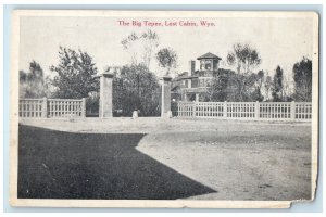 c1920's The Big Tepee Exterior Roadside  Wyoming WY Unposted Postcard