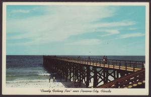 County Fishing Pier,Near Panama City,FL Postcard