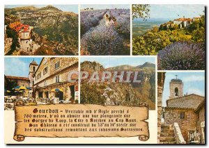 Modern Postcard The French Riviera Remembrance Gourdon