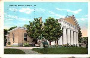 Virginia Arlington Curtis-Lee Mansion 1928