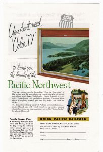 Pacific Northwest Railroad - Vintage Ad - 1960's (City of Portland)