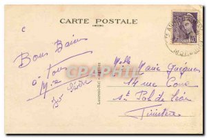 Old Postcard Sainte Anne d'Auray Pilgrims having lunch in the field of Thorn