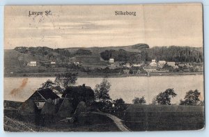Central Denmark Denmark Postcard Laven St. Silkeborg c1910 Antique Posted