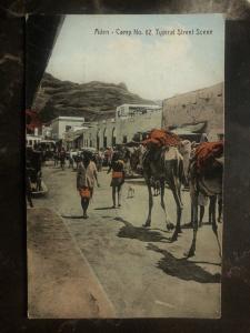 Mint Aden Picture Postcard RPPC Camp #62 Typical Street Scene