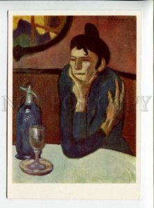 3165785 Absinthe Drinker Woman by Pablo PICASSO old postcard