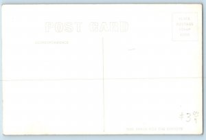 Astoria Oregon OR Postcard RPPC Photo Astor Column View Dirt Road Christian