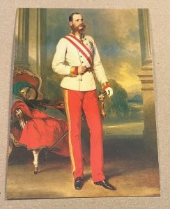 UNUSED POSTCARD - EMPEROR FRANZ JOSEPH I OF AUSTRIA