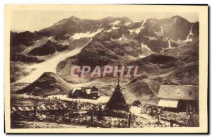 Old Postcard Dauphine Col Du Lautaret PLM Chalet and Combeynot