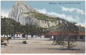 GIBRALTAR, 1900-1910's; Rock From North Front Camp
