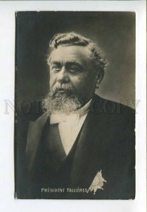 423821 Armand FALLIERES French president Vintage PHOTO PC