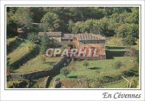 Postcard Modern Cevennes cevenole Residence at the foot of ancient formerly c...