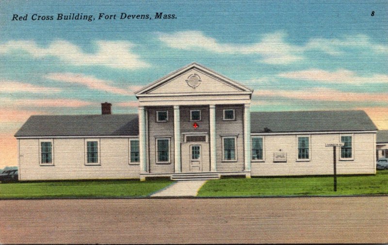 Massachusetts Fort Devens Red Cross Building