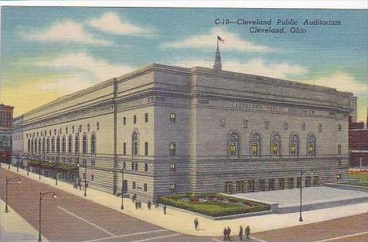 Ohio Cleveland Cleveland Public Auditorium