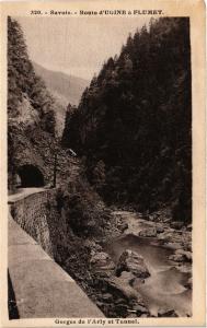 CPA Savoie - Route d'Ugine a FLUMET - Gorges de l'ARLY et Tunnel (351883)