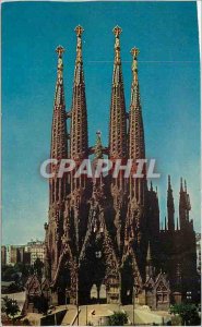 Barcelona Modern Postcard the Holy Family