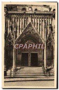 Old Postcard Chaumont Eglise St Jean Baptiste St Jean Portal