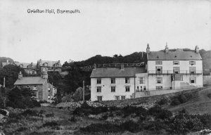 RPPC Orielton Hall, Barmouth, Wales, Mount Argus UK c1910s Vintage Postcard