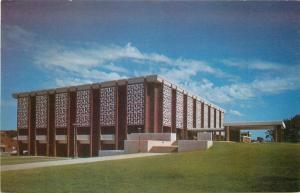 Edmond Oklahoma~Central State College~College Center Building~1960s Postcard 