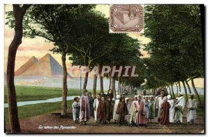 Postcard Ancient Egypt Egypt Return of the Pyramids