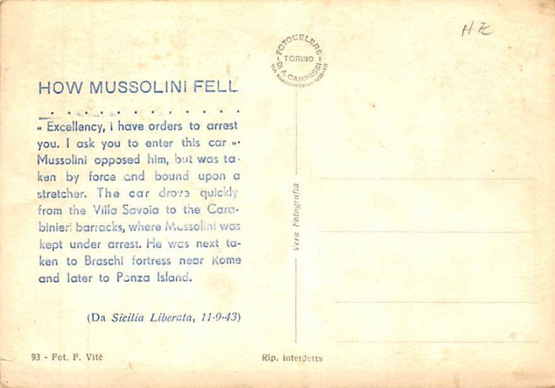 Benito Mussolini View Images 