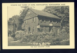 Northampton, Massachusetts/MA Postcard, Wiggins Old Tavern, Hotel Northampton