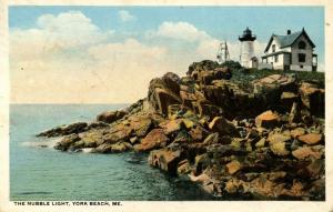 ME - York Beach. Nubble Light   