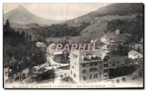 Old Postcard Chartreuse Route De La Saint Pierre de Chartreuse