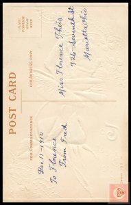 Best Wishes / Greetings (Embossed)