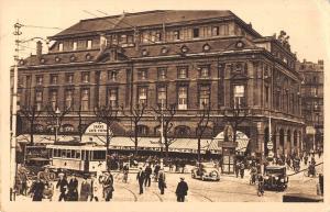 B99547 tramway tram car voiture roeun le theatre des arts france