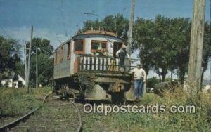 No 53 Baldwin Westinghouse Class B Freight Trolley Mason City, Clear Lake 53 ...