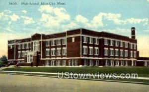 High School, Miles City in Miles City, Montana