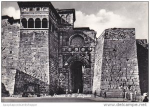 Italy Perugia Porta Urbica Etrusca a di Augusto 1955 Real Photo