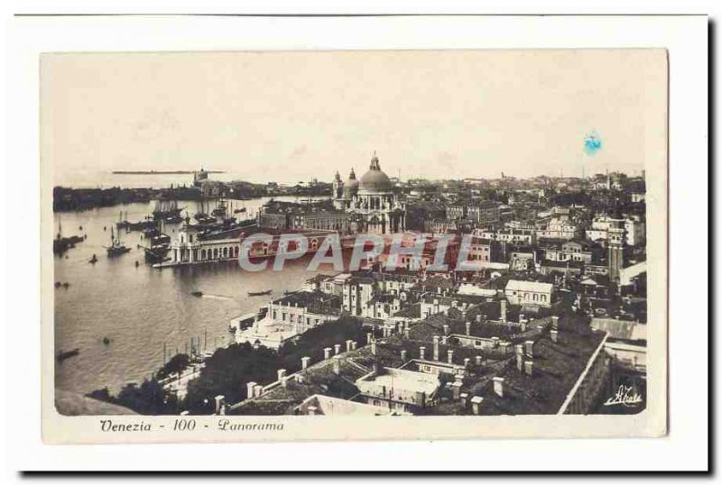 italy italia Venezia Old Postcard Panorama