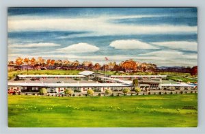 Portsmouth NH-New Hampshire, Meadowbrook Motor Inn, Chrome Postcard