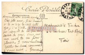 Old Postcard Arromanches Commemorative Monument Combat Naval Centennial 7 and...