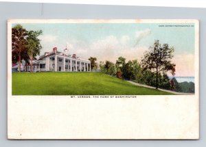 Mount Vernon The Home Of Washington Virginia Vintage Unposted