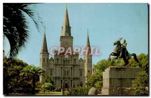 Modern Postcard Jackson Memorial The Landmark of America New Orleans