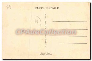 Postcard Old Brest against destroyers in the bottom Penfeld Wing stranded