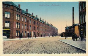 Netherlands Rotterdam Kerkhoflaan Vintage Postcard 07.78