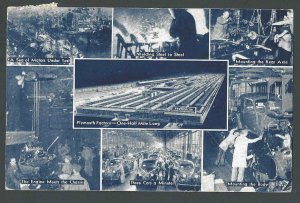 1937 PPC* Plymouth Factory Shows Many Departments Of Making Cars