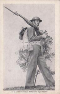 Military U S Army Privates' Marching Equipment