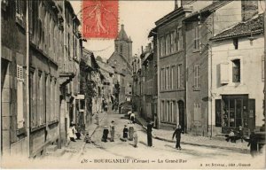 CPA Bourganeuf La Grand'Rue FRANCE (1050445)