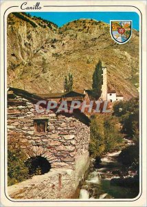 Postcard Modern Valls Andorra Andorra Canillo Echappee on the old mill at the...