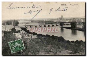 Postcard Old Tours Vue Generale