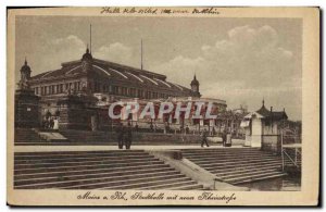 Old Postcard Mainz Satdthalle